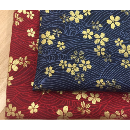 Hot Stamping 100% Cotton Bronzing Fabrics Supplier